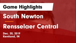 South Newton  vs Rensselaer Central  Game Highlights - Dec. 20, 2019
