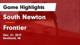 South Newton  vs Frontier  Game Highlights - Dec. 21, 2019