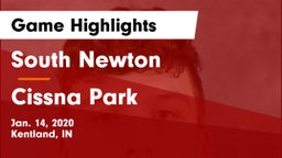 South Newton  vs Cissna Park  Game Highlights - Jan. 14, 2020