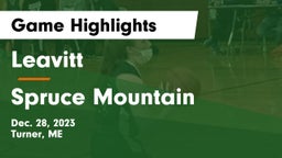 Leavitt  vs Spruce Mountain  Game Highlights - Dec. 28, 2023