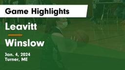 Leavitt  vs Winslow Game Highlights - Jan. 4, 2024