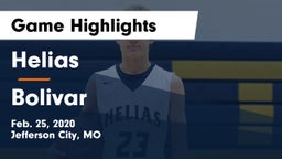 Helias  vs Bolivar  Game Highlights - Feb. 25, 2020