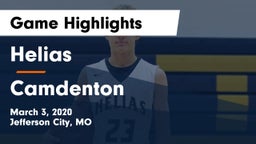 Helias  vs Camdenton  Game Highlights - March 3, 2020