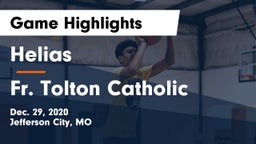 Helias  vs Fr. Tolton Catholic  Game Highlights - Dec. 29, 2020