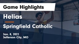 Helias  vs Springfield Catholic  Game Highlights - Jan. 8, 2021