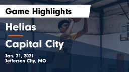 Helias  vs Capital City   Game Highlights - Jan. 21, 2021