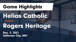 Helias Catholic  vs Rogers Heritage  Game Highlights - Dec. 2, 2021