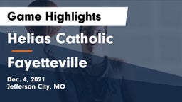 Helias Catholic  vs Fayetteville  Game Highlights - Dec. 4, 2021