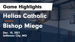 Helias Catholic  vs Bishop Miege  Game Highlights - Dec. 10, 2021