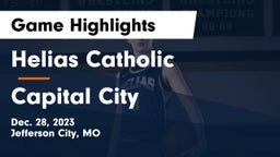 Helias Catholic  vs Capital City   Game Highlights - Dec. 28, 2023