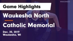 Waukesha North vs Catholic Memorial Game Highlights - Dec. 20, 2019