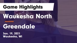 Waukesha North vs Greendale  Game Highlights - Jan. 19, 2021