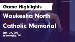 Waukesha North vs Catholic Memorial Game Highlights - Jan. 29, 2021