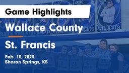 Wallace County  vs St. Francis Game Highlights - Feb. 10, 2023