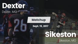 Matchup: Dexter  vs. Sikeston  2017