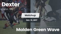 Matchup: Dexter  vs. Malden Green Wave 2017