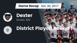 Recap: Dexter  vs. District Playoff Round 1 2017