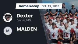 Recap: Dexter  vs. MALDEN 2018
