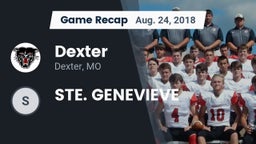 Recap: Dexter  vs. STE. GENEVIEVE 2018