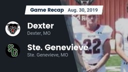 Recap: Dexter  vs. Ste. Genevieve  2019