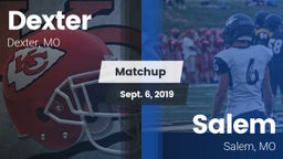Matchup: Dexter  vs. Salem  2019