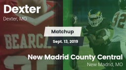 Matchup: Dexter  vs. New Madrid County Central  2019