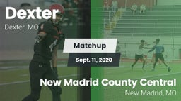 Matchup: Dexter  vs. New Madrid County Central  2020