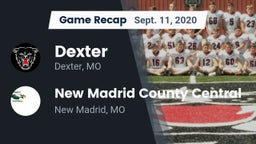 Recap: Dexter  vs. New Madrid County Central  2020