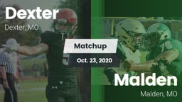 Matchup: Dexter  vs. Malden  2020