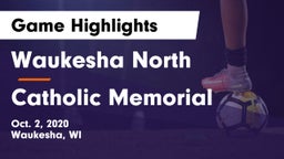 Waukesha North vs Catholic Memorial Game Highlights - Oct. 2, 2020