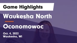 Waukesha North vs Oconomowoc  Game Highlights - Oct. 4, 2022