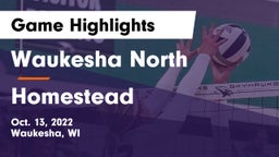 Waukesha North vs Homestead  Game Highlights - Oct. 13, 2022