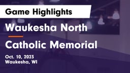 Waukesha North vs Catholic Memorial Game Highlights - Oct. 10, 2023