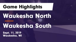 Waukesha North vs Waukesha South  Game Highlights - Sept. 11, 2019