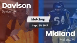 Matchup: Davison  vs. Midland  2017