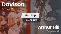Matchup: Davison  vs. Arthur Hill  2018