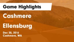 Cashmere  vs Ellensburg  Game Highlights - Dec 30, 2016