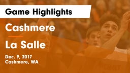 Cashmere  vs La Salle  Game Highlights - Dec. 9, 2017