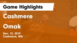 Cashmere  vs Omak  Game Highlights - Dec. 12, 2019