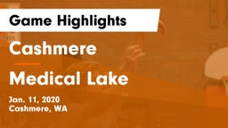 Cashmere  vs Medical Lake  Game Highlights - Jan. 11, 2020