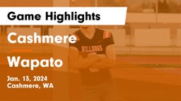 Cashmere  vs Wapato  Game Highlights - Jan. 13, 2024