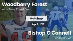 Matchup: Woodberry Forest vs. Bishop O'Connell  2017