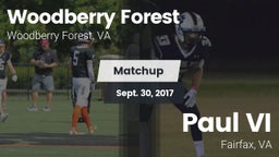 Matchup: Woodberry Forest vs. Paul VI  2017