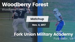 Matchup: Woodberry Forest vs. Fork Union Military Academy 2017