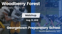 Matchup: Woodberry Forest vs. Georgetown Preparatory School 2018