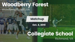 Matchup: Woodberry Forest vs. Collegiate School 2019