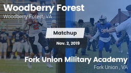 Matchup: Woodberry Forest vs. Fork Union Military Academy 2019