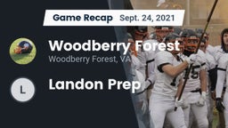 Recap: Woodberry Forest  vs. Landon Prep 2021