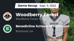 Recap: Woodberry Forest  vs. Benedictine Schools of Richmond 2022