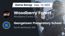 Recap: Woodberry Forest  vs. Georgetown Preparatory School 2023